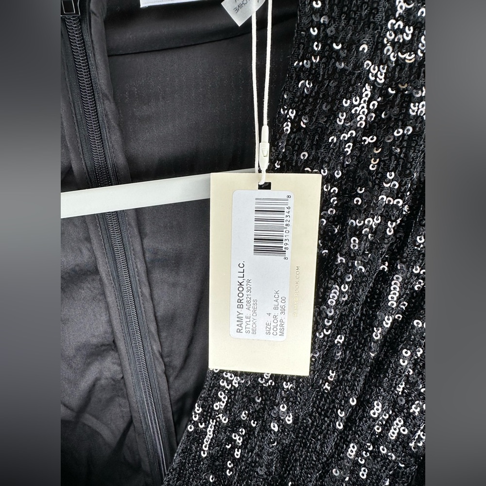 NEW Ramy Brook Sequin Dress - Picture 3 of 5